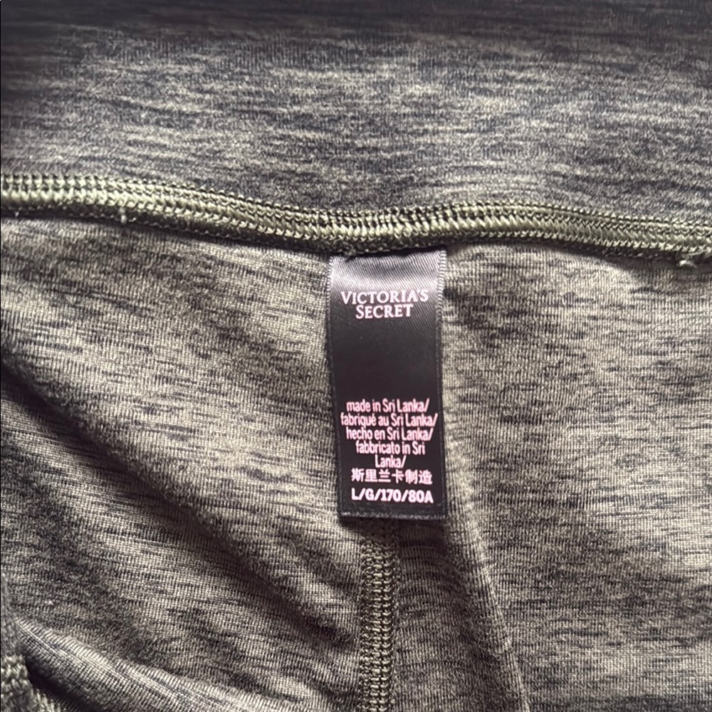 Victoria's Secret Gray and Green Leggings Soft Stretchy Comfort. ( Lot of 2 ) - Picture 6 of 14